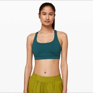Lululemon Energy Bra- Bermuda Teal